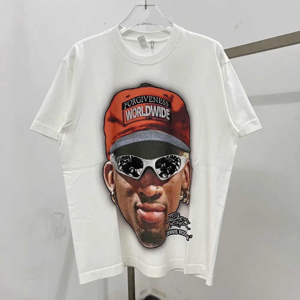 Dennis Rodman "Forgiveness Worldwide" Graphic Tee