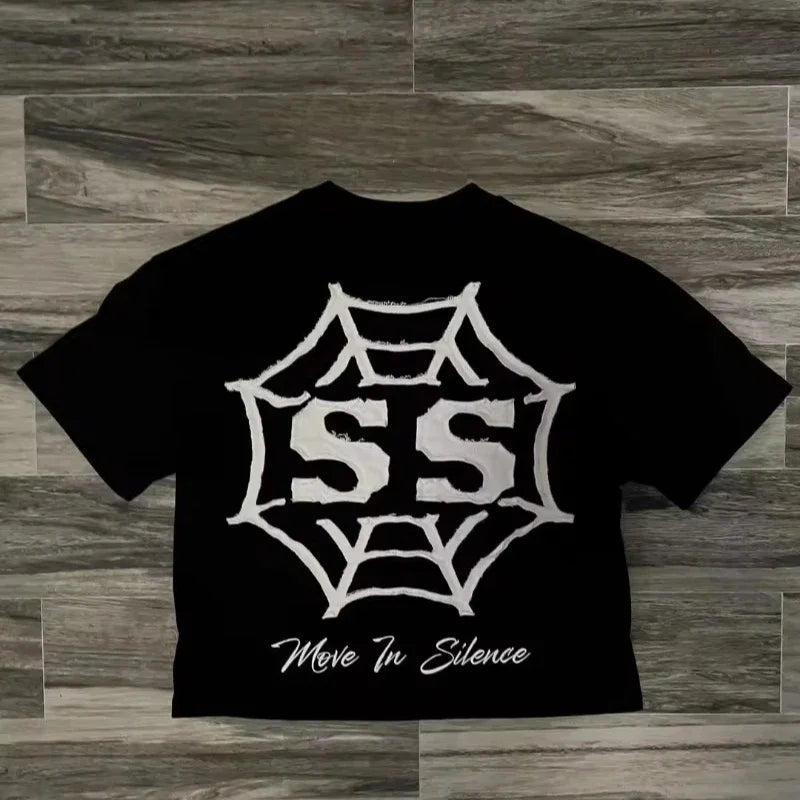 Silent Studios Bubble-Logo Crop Tee