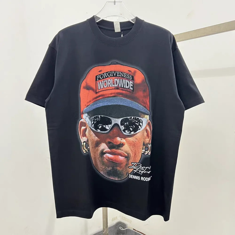 Dennis Rodman "Forgiveness Worldwide" Graphic Tee